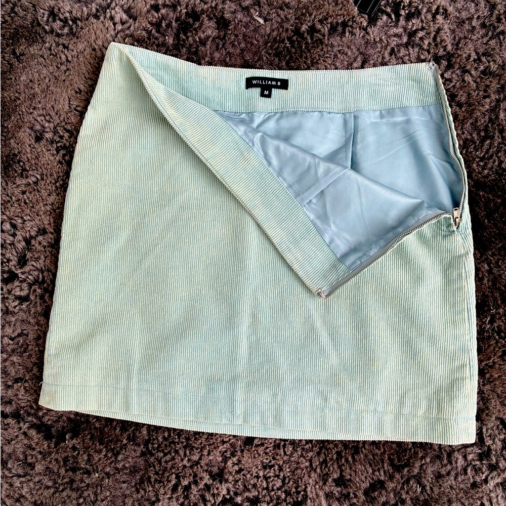 Corduroy Mini Skirt